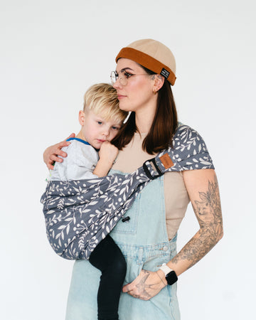 Qookie Go - Hüfttrage - Blossom Snow