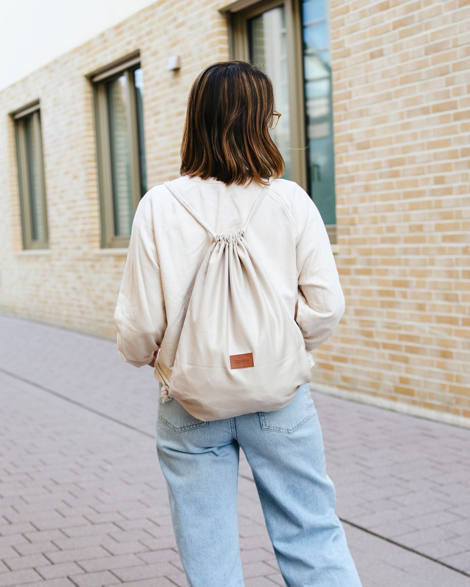 Qookie Bag - Rucksack - Creme