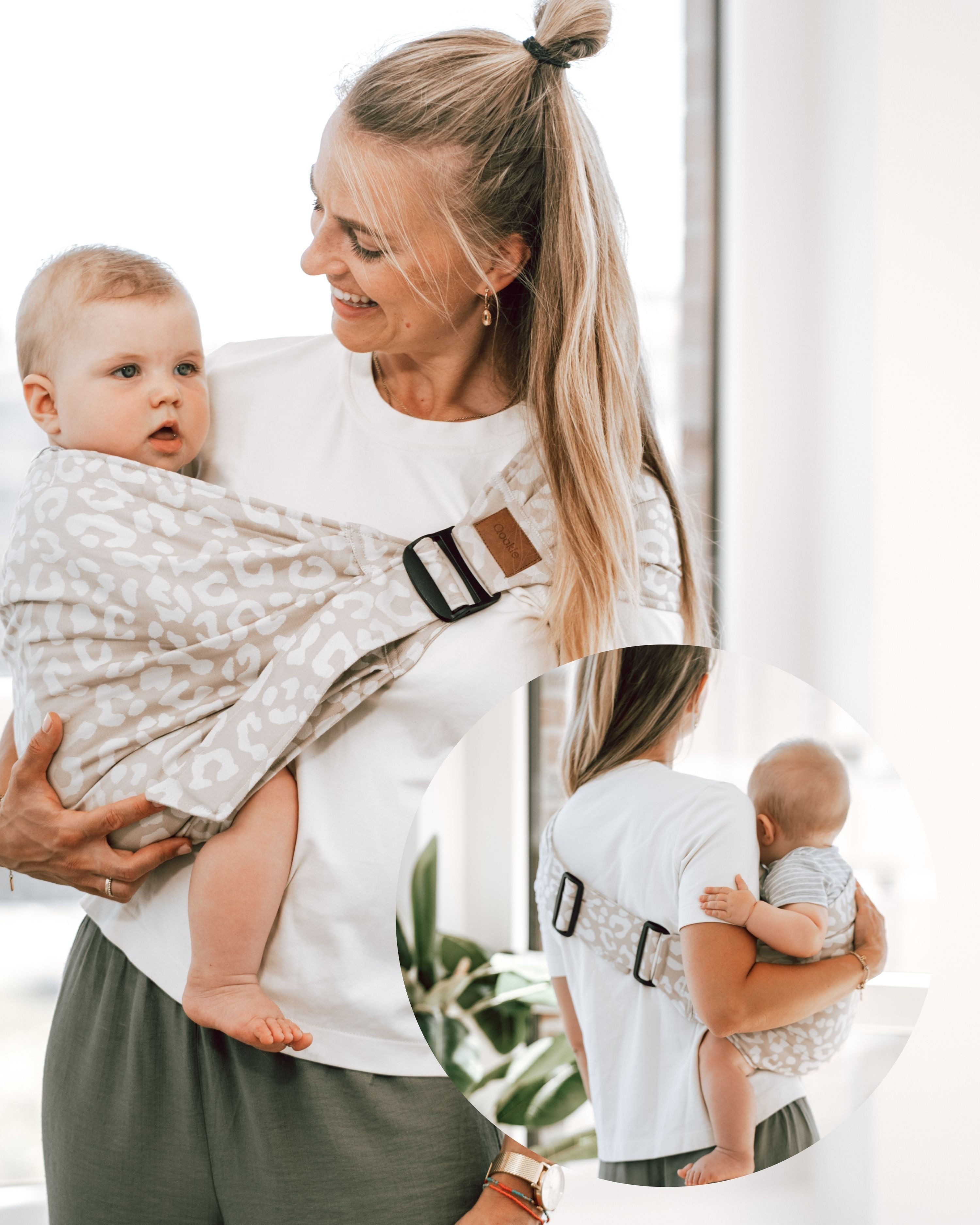 Qookie Go - Hüfttrage - Salvia