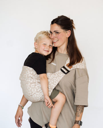 Qookie Go - Hüfttrage - Leo Beige