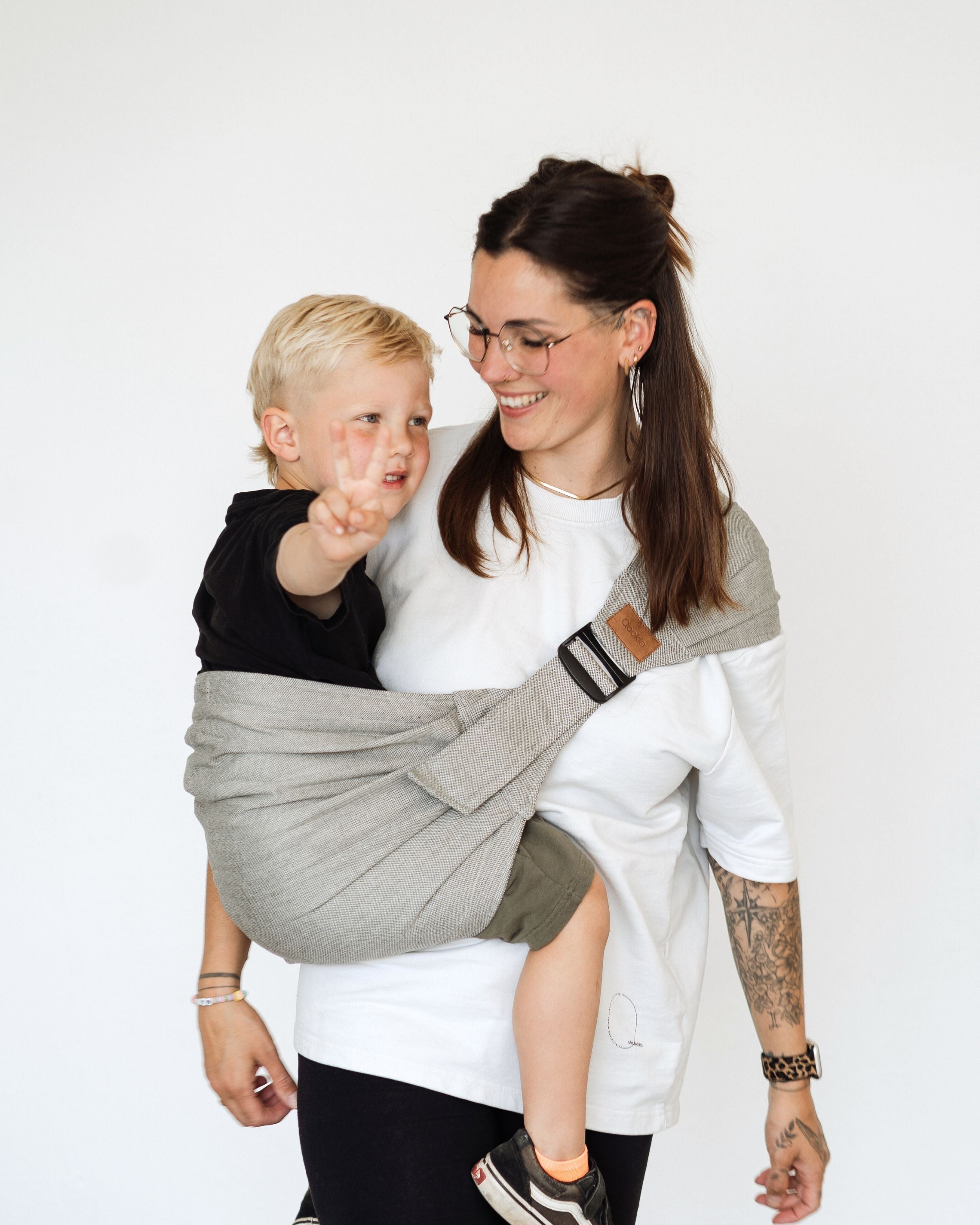 Qookie Go - Hüfttrage - Stone