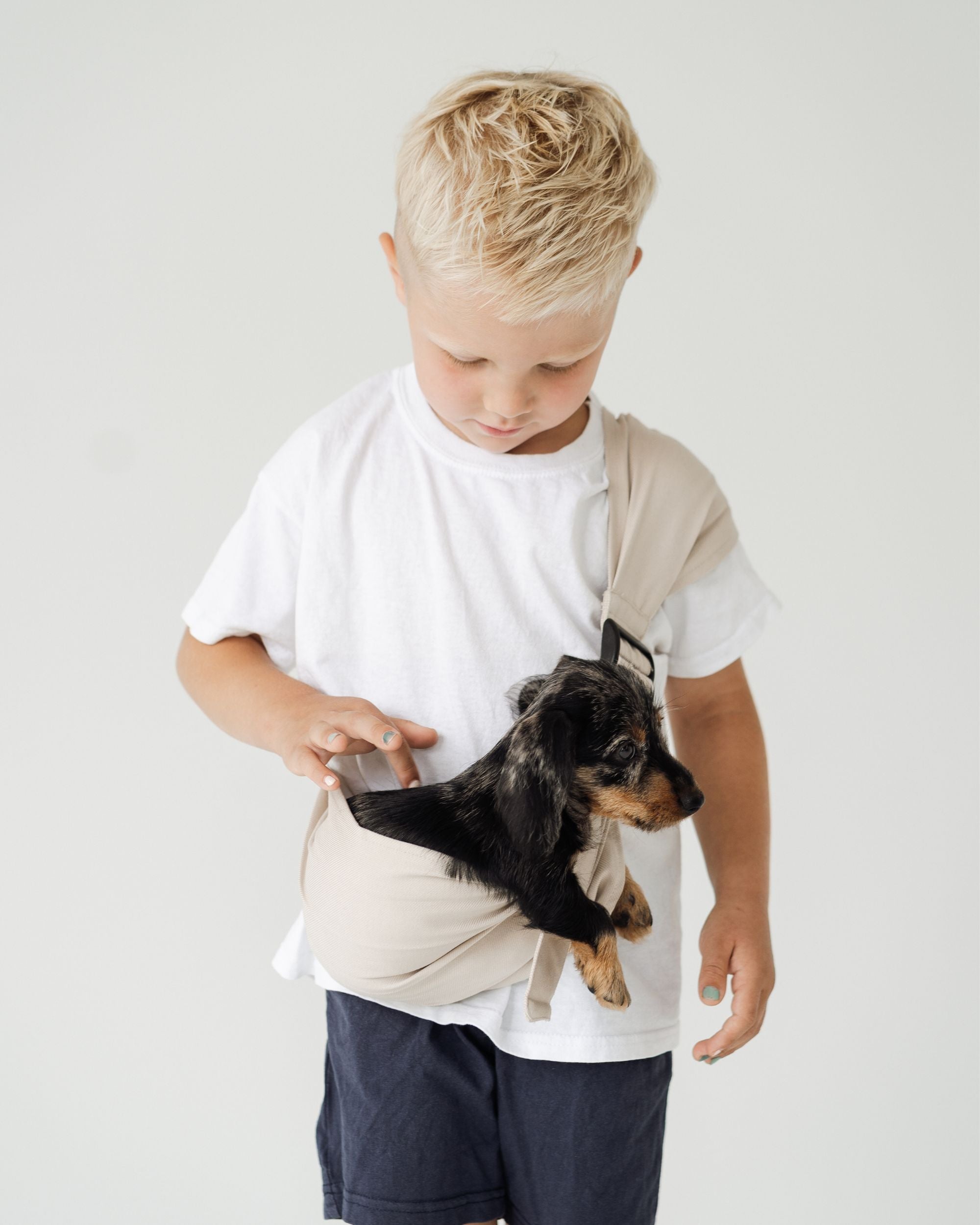 Qookie Mini Go - Puppentrage - Creme