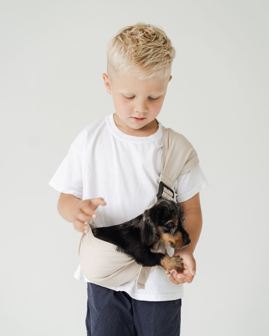 Qookie Mini Go - Puppentrage - Creme