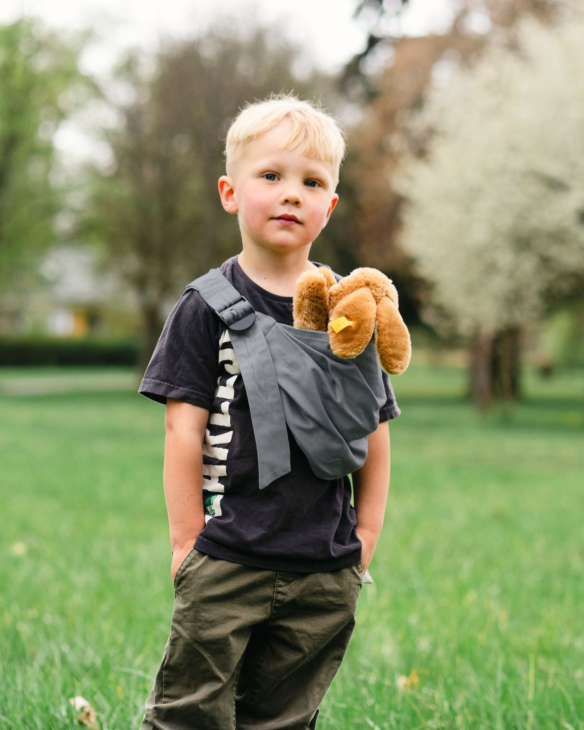 Qookie Mini Go - Puppentrage - Slate