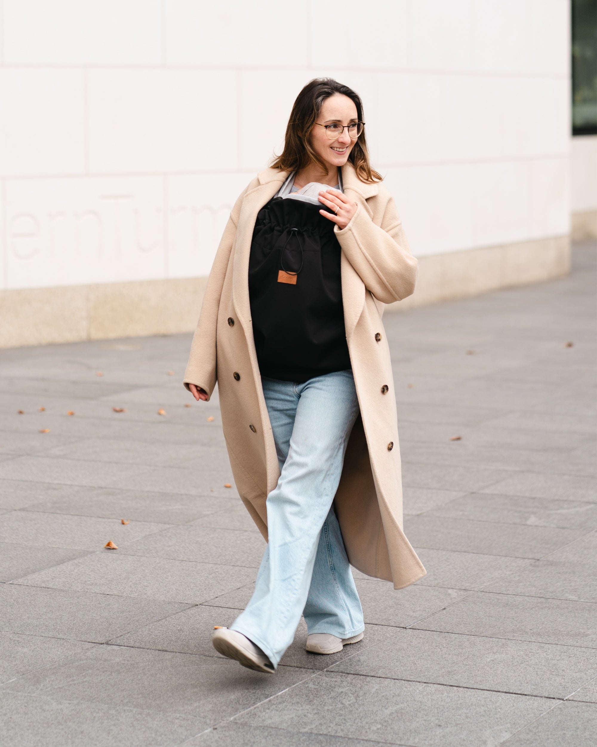 Qookie Softshell Tragecover - Black