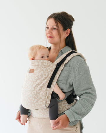 Qookie Ultimo - Toddler Trage - Leo Beige