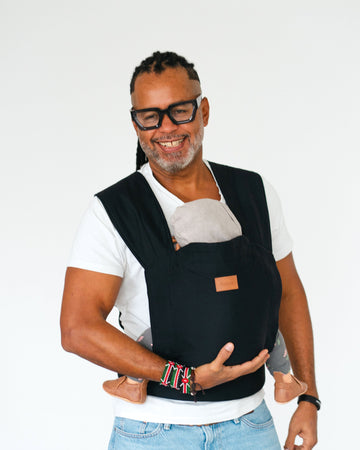 Qookie Vario - Full Buckle Babytrage - Black