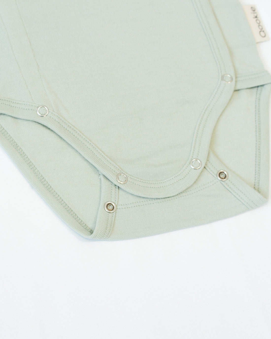 Wolle Seide Wickelbody - Salvia