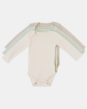 Wolle Seide Body - 3er Set