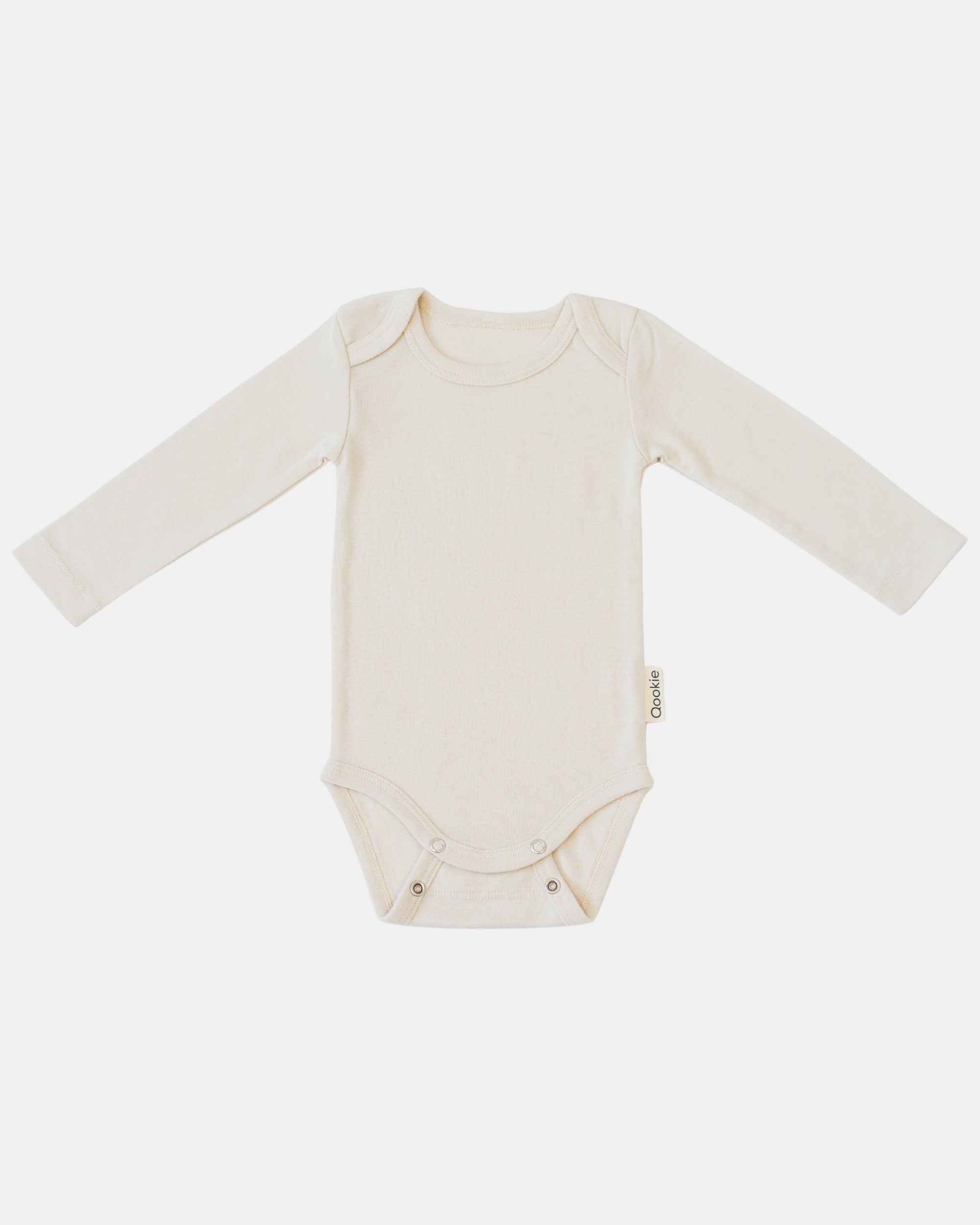 Wolle Seide Body - Beige