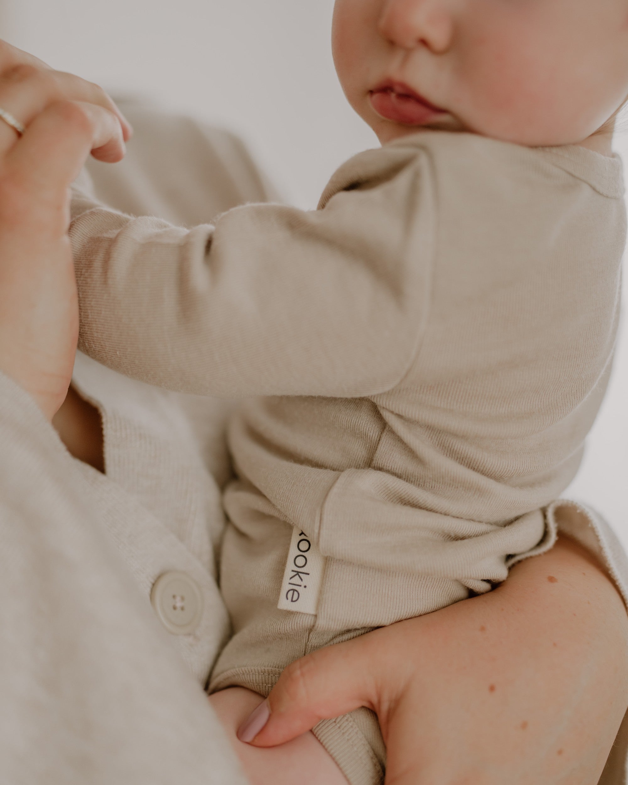 Wolle Seide Body - Clay